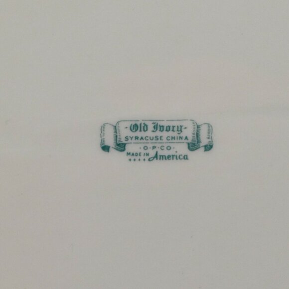 Syracuse China Madame Butterfly Serving Platter 14" Roses Peach Shadow - Picture 5 of 5